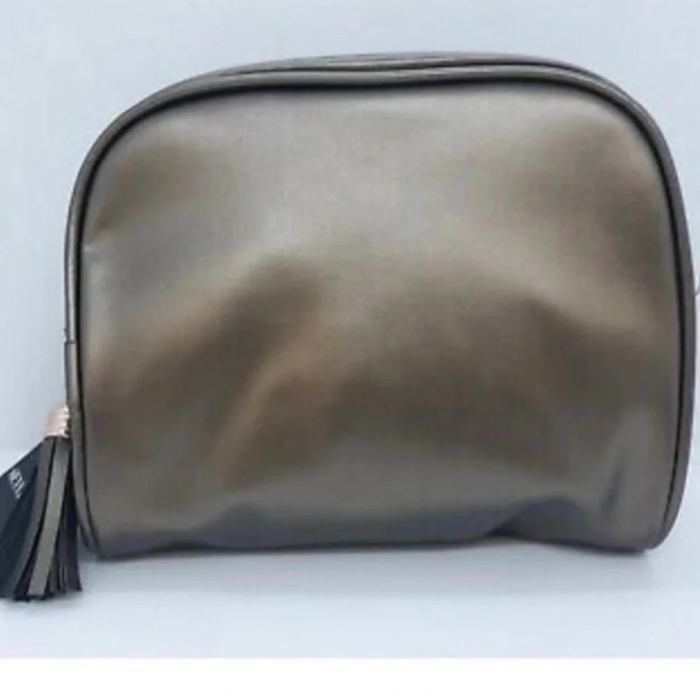 Sienna Mae Bronze Cosmetic Bag with Tassel New with tags!!
